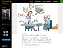 Tablet Screenshot of josemira.com